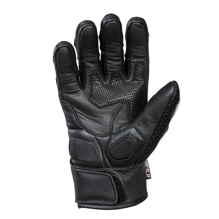 RAVEN CARBON RACER RED MOTORCYCLE GLOVES