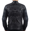 DRACULA BLACK MOTORCYCLE LEATHER JACKET