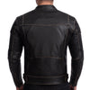 VIVE LA FRANCE RETRO MOTORCYCLE LEATHER JACKET