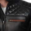 HUDSON MOTORCYCLE RACING LEATHER JACKET