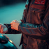 HERITAGE RETRO MOTORCYCLE LEATHER JACKET
