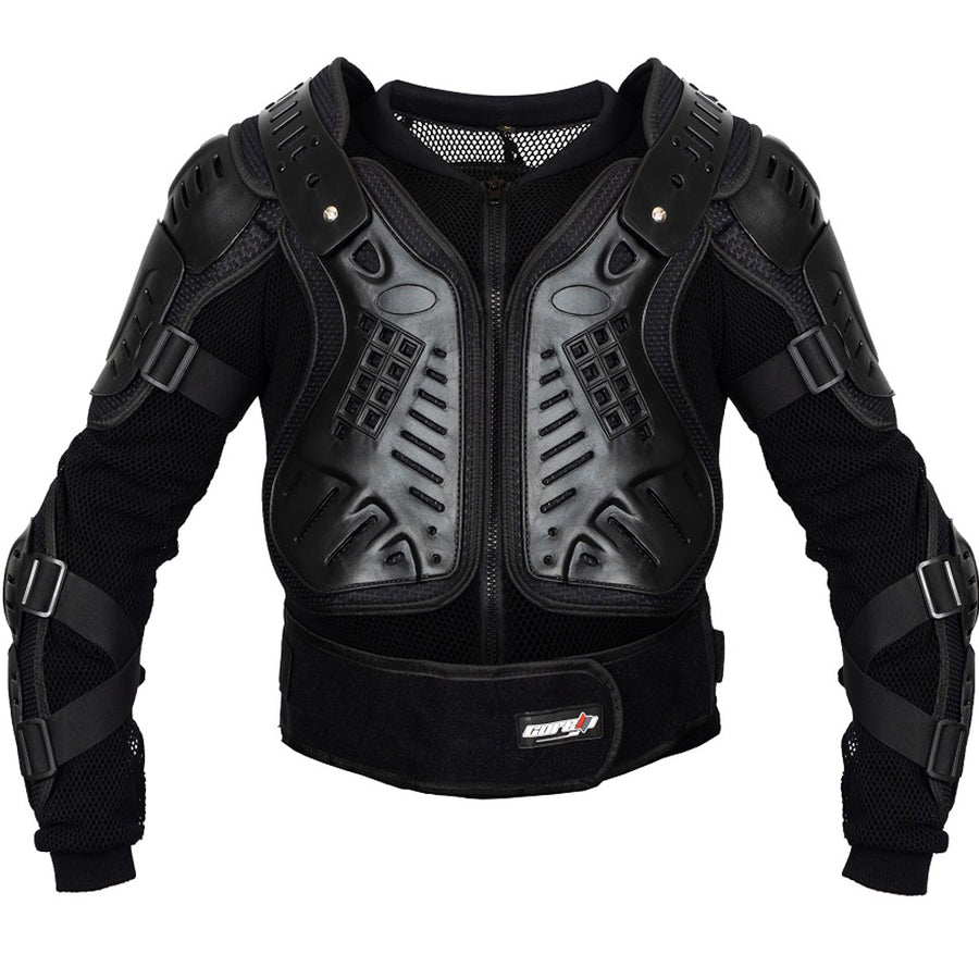 CORELLI MG SPARTACUS BLACK MOTORCYCLE ARMORED VEST, ce protectors, biker