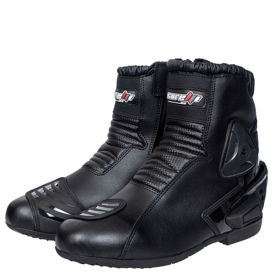 Corelli MG-X Energy Men Motorcycle Leather Boots, cowhide leather, protected, lightweight, waterproof