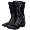 Arrow Women Motorcycle Leather Boots, lightweight, cowhide, black, waterproof