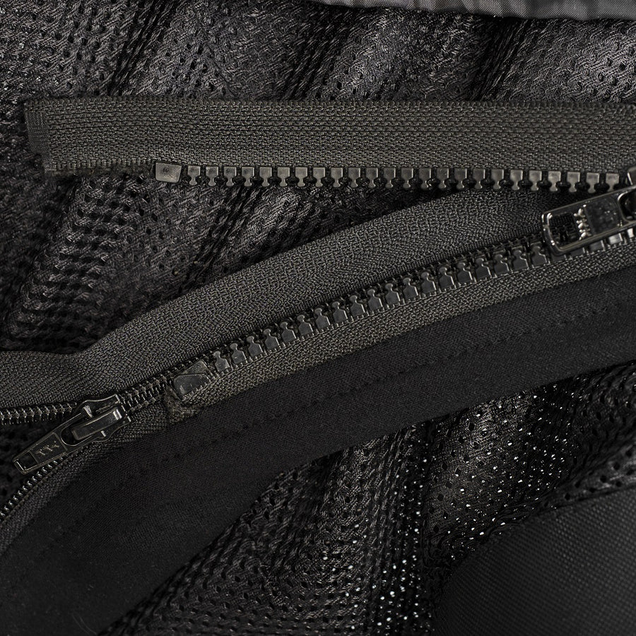 Corelli MG Rocket blue black motorcycle textile jacket, mesh, cordura racing, YKK zippers, removable CE protectors, removable inner lining, pockets, attachment zipper photo
