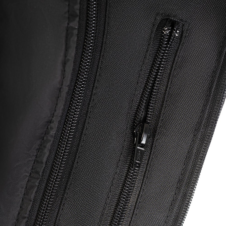 Corelli MG Rocket blue black motorcycle textile jacket, mesh, cordura racing, YKK zippers, removable CE protectors, removable inner lining, pockets, inner pocket photo