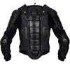 CORELLI MG SPARTACUS BLACK MOTORCYCLE ARMORED VEST, ce protectors, biker