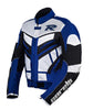 OLYMP BLUE MOTORCYCLE RACING TEXTILE JACKET