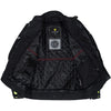 Corelli MG State Touring black motorcycle textile jacket, mesh, cordura racing, YKK zippers, removable CE protectors, removable inner lining, pockets, waterproof, windproof, inner photo