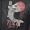 Corelli MG Tokyo Nippon Vintage Fully-Protected Biker Leather Jacket, cowhide leather, CE protectors, perforated leather, motorcycle, close-up photo
