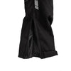 Corelli MG Storm black motorcycle racing textile pants, removable CE protectors, removable inner lining, mesh, cordura, YKK zippers, pockets, close-up photo