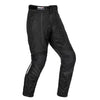 Corelli MG Storm black motorcycle racing textile pants, removable CE protectors, removable inner lining, mesh, cordura, YKK zippers, pockets, front photo