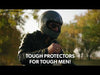 Corelli MG Terminator black motorcycle leather jacket, cowhide leather, cruiser, YKK zippers, removable CE protectors, removable inner lining, pockets, video